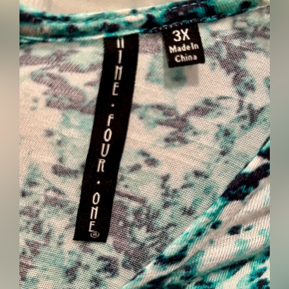 NEW Women’s 3/4 Bell Sleeves Blouse Tunic Top Sz 3X Tie Back Boho NWT - Picture 4 of 15